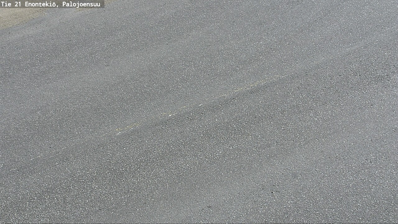 Weather Camera Image Road 21 Enontekiö, Palojoensuu, Enontekiö, Lappi