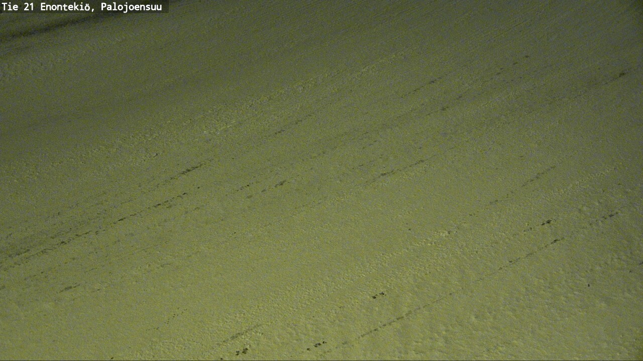 Weather Camera Image Väg 21 Enontekis, Palojoensuu, Enontekiö, Lappi