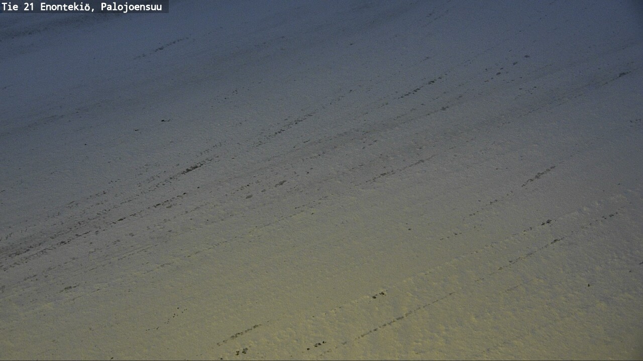 Weather Camera Image Väg 21 Enontekis, Palojoensuu, Enontekiö, Lappi