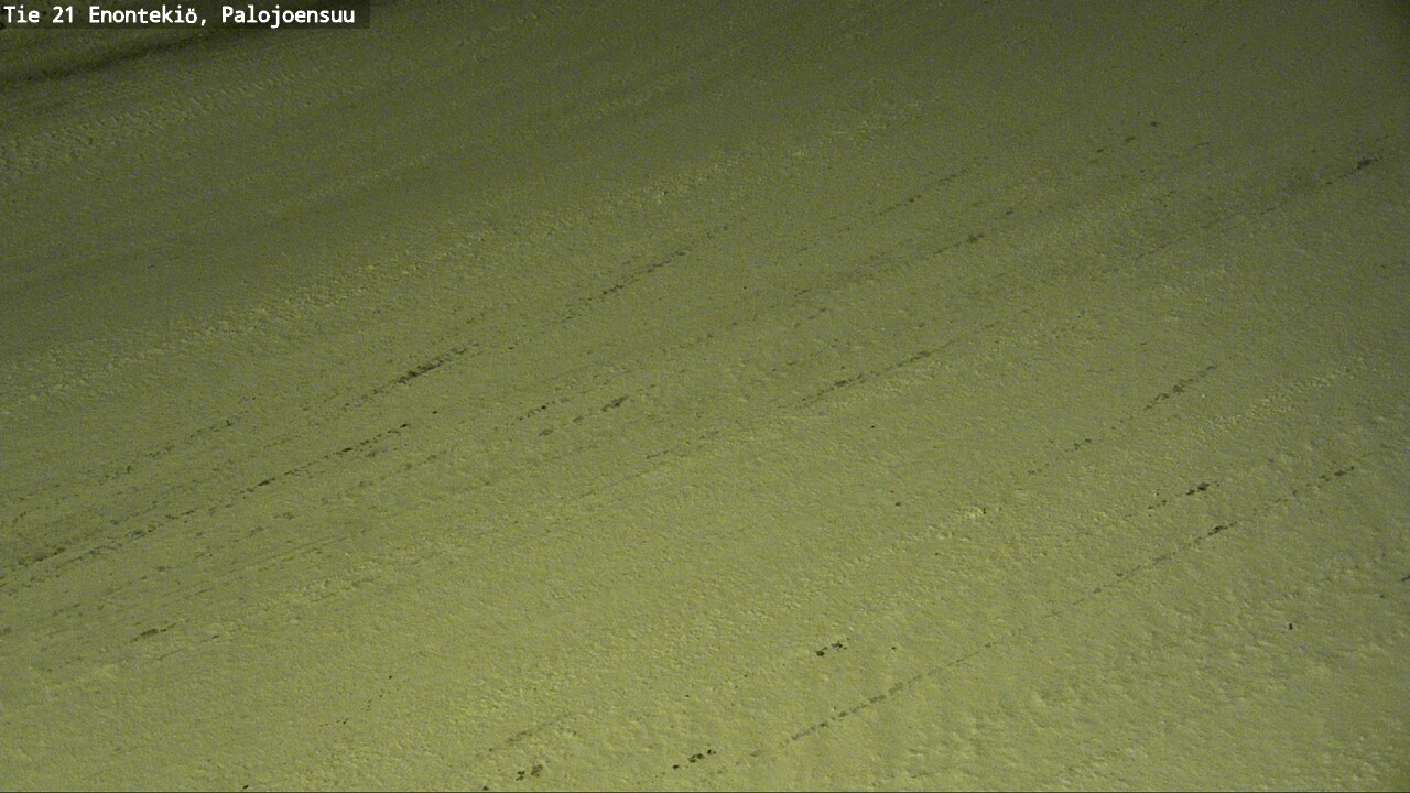 Weather Camera Image Väg 21 Enontekis, Palojoensuu, Enontekiö, Lappi