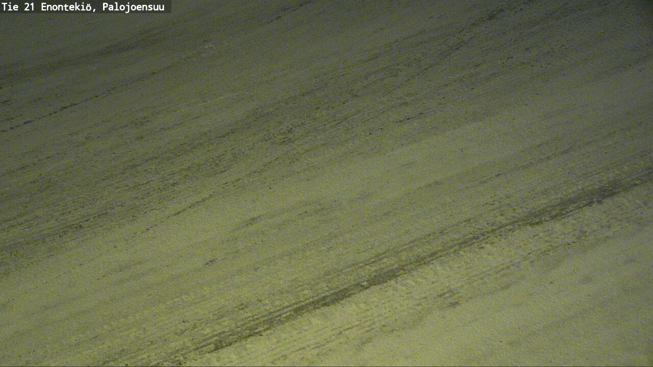 Weather Camera Image Väg 21 Enontekis, Palojoensuu, Enontekiö, Lappi