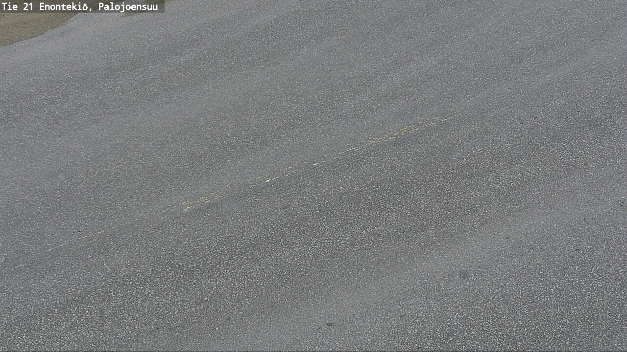 Weather Camera Image Väg 21 Enontekis, Palojoensuu, Enontekiö, Lappi