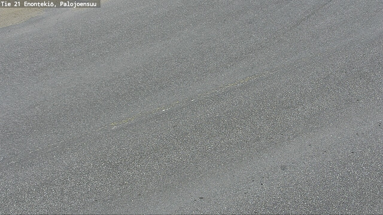 Weather Camera Image Road 21 Enontekiö, Palojoensuu, Enontekiö, Lappi