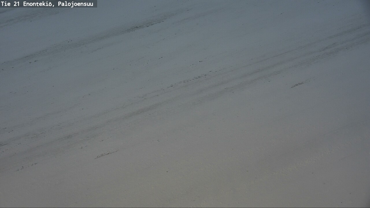 Weather Camera Image Väg 21 Enontekis, Palojoensuu, Enontekiö, Lappi