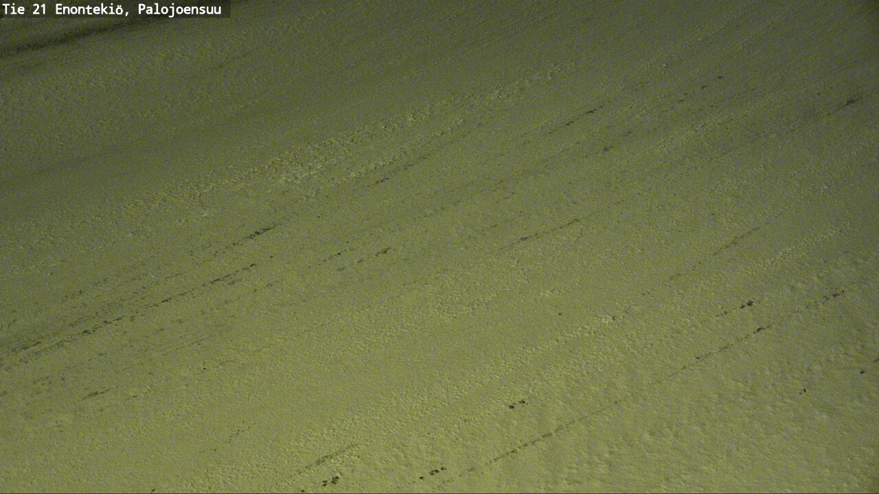 Weather Camera Image Väg 21 Enontekis, Palojoensuu, Enontekiö, Lappi