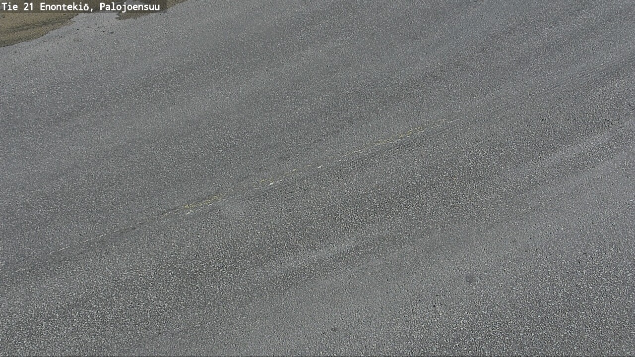 Weather Camera Image Road 21 Enontekiö, Palojoensuu, Enontekiö, Lappi
