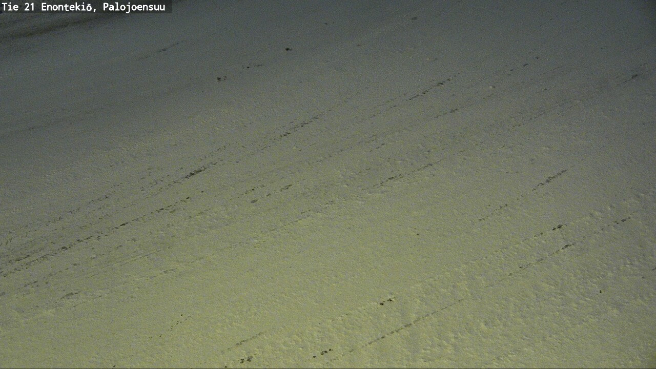 Weather Camera Image Road 21 Enontekiö, Palojoensuu, Enontekiö, Lappi