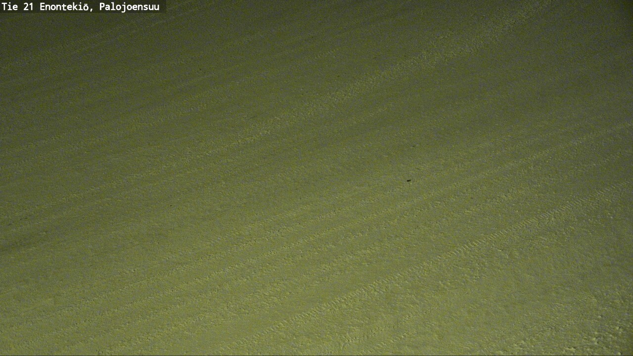 Weather Camera Image Väg 21 Enontekis, Palojoensuu, Enontekiö, Lappi