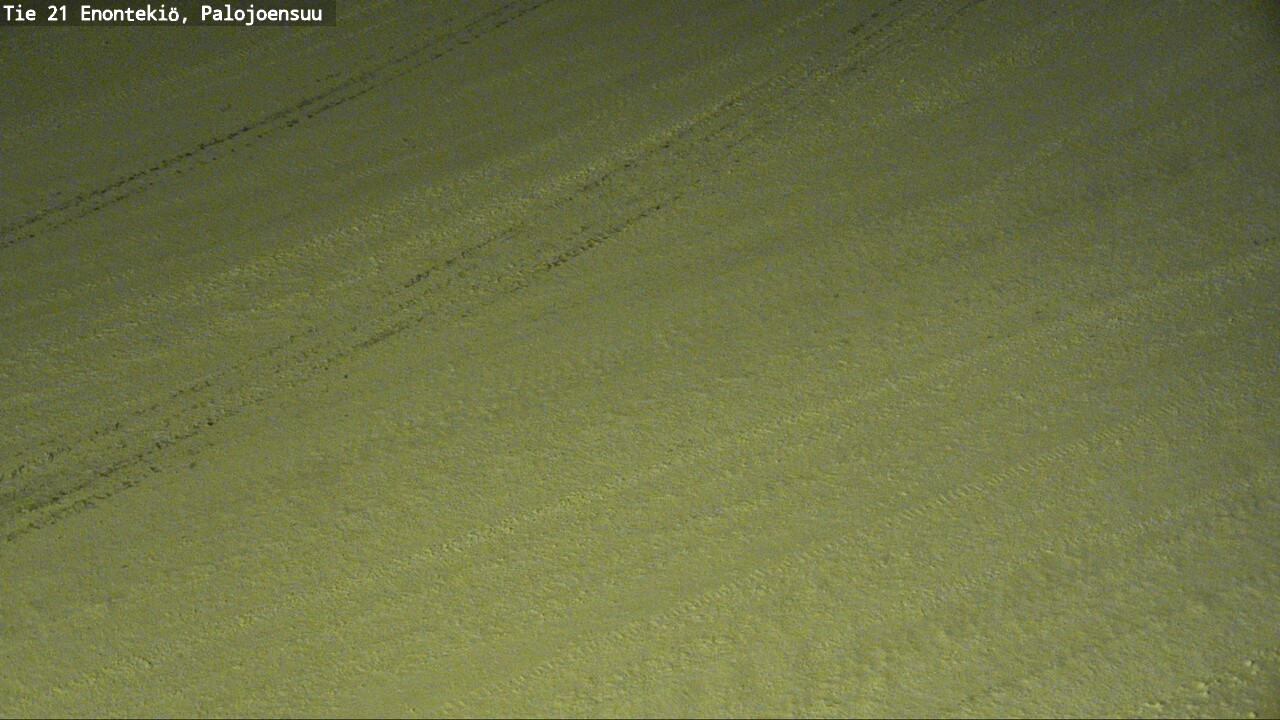 Weather Camera Image Väg 21 Enontekis, Palojoensuu, Enontekiö, Lappi
