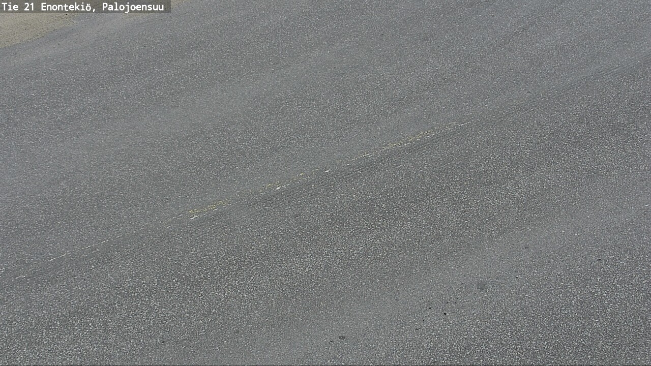 Weather Camera Image Road 21 Enontekiö, Palojoensuu, Enontekiö, Lappi