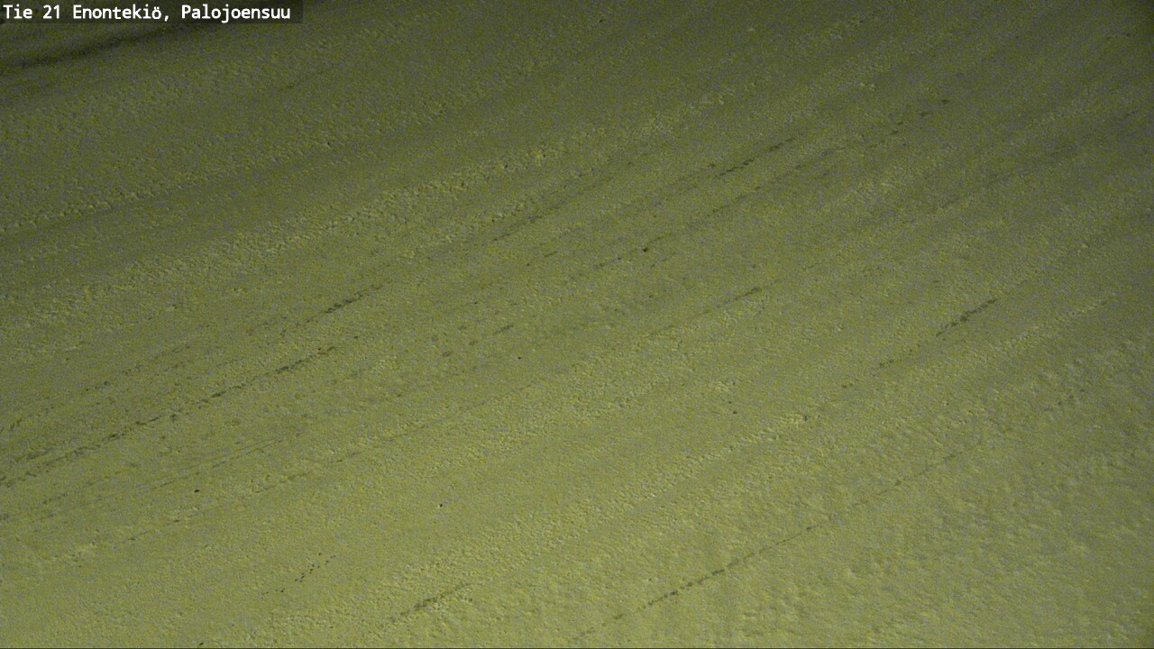 Weather Camera Image Väg 21 Enontekis, Palojoensuu, Enontekiö, Lappi