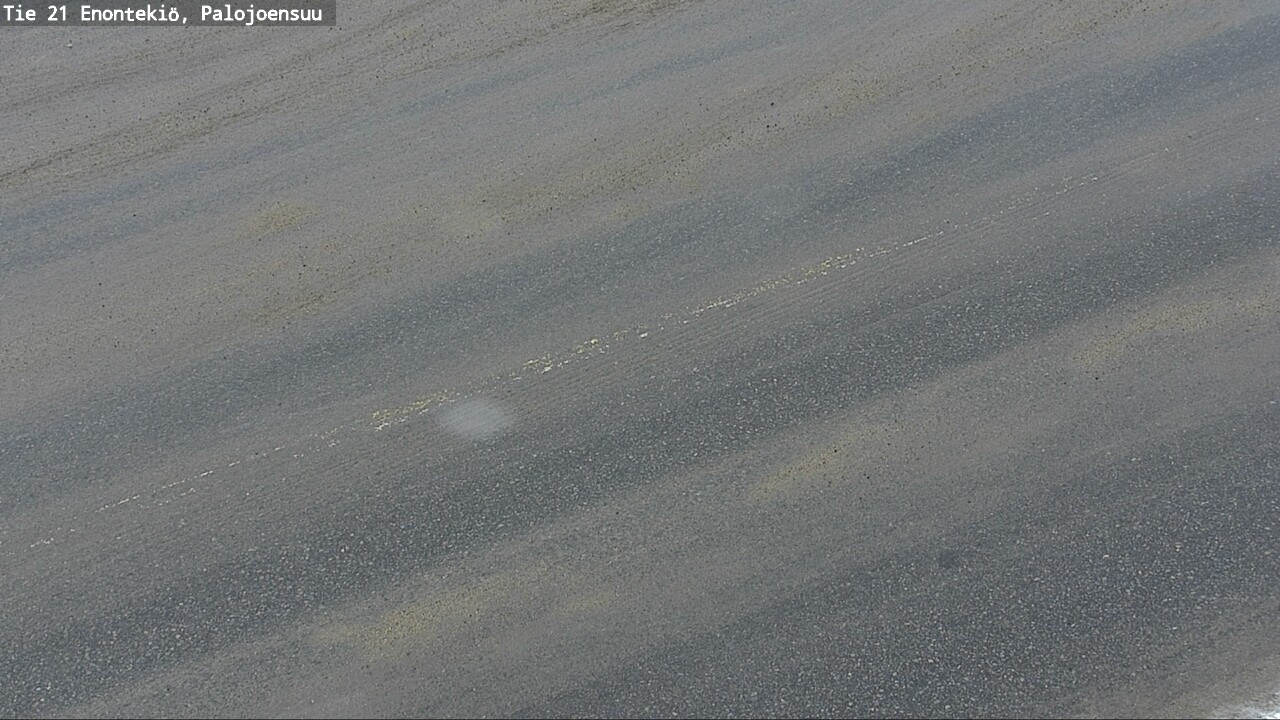 Weather Camera Image Road 21 Enontekiö, Palojoensuu, Enontekiö, Lappi