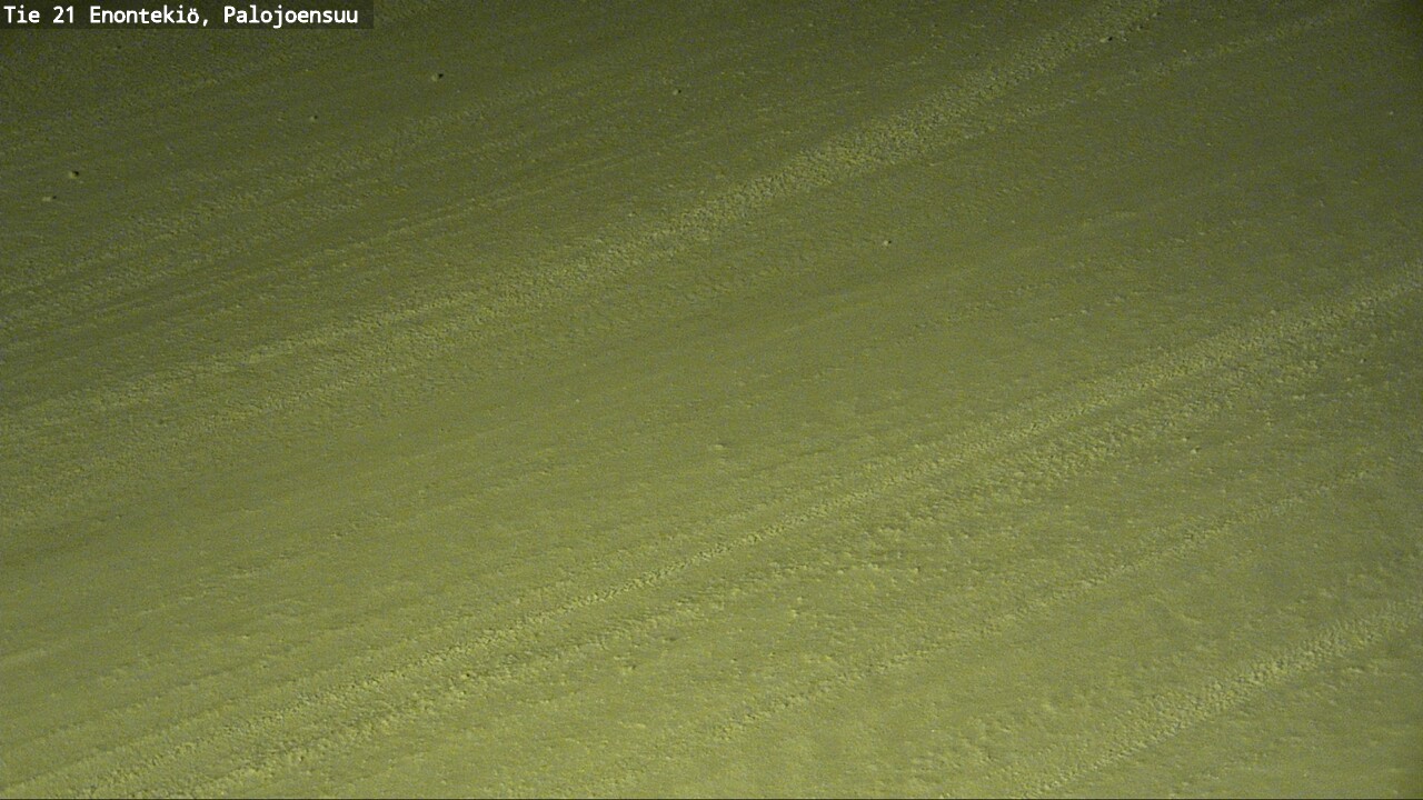 Weather Camera Image Väg 21 Enontekis, Palojoensuu, Enontekiö, Lappi