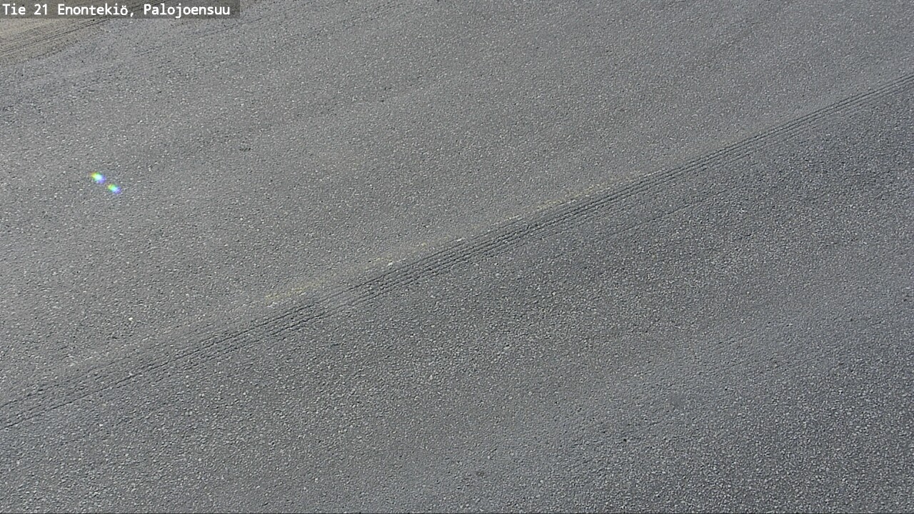 Weather Camera Image Road 21 Enontekiö, Palojoensuu, Enontekiö, Lappi