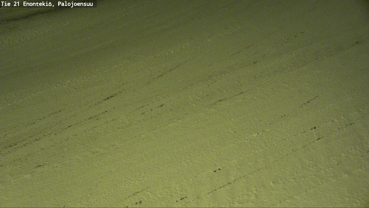 Weather Camera Image Väg 21 Enontekis, Palojoensuu, Enontekiö, Lappi