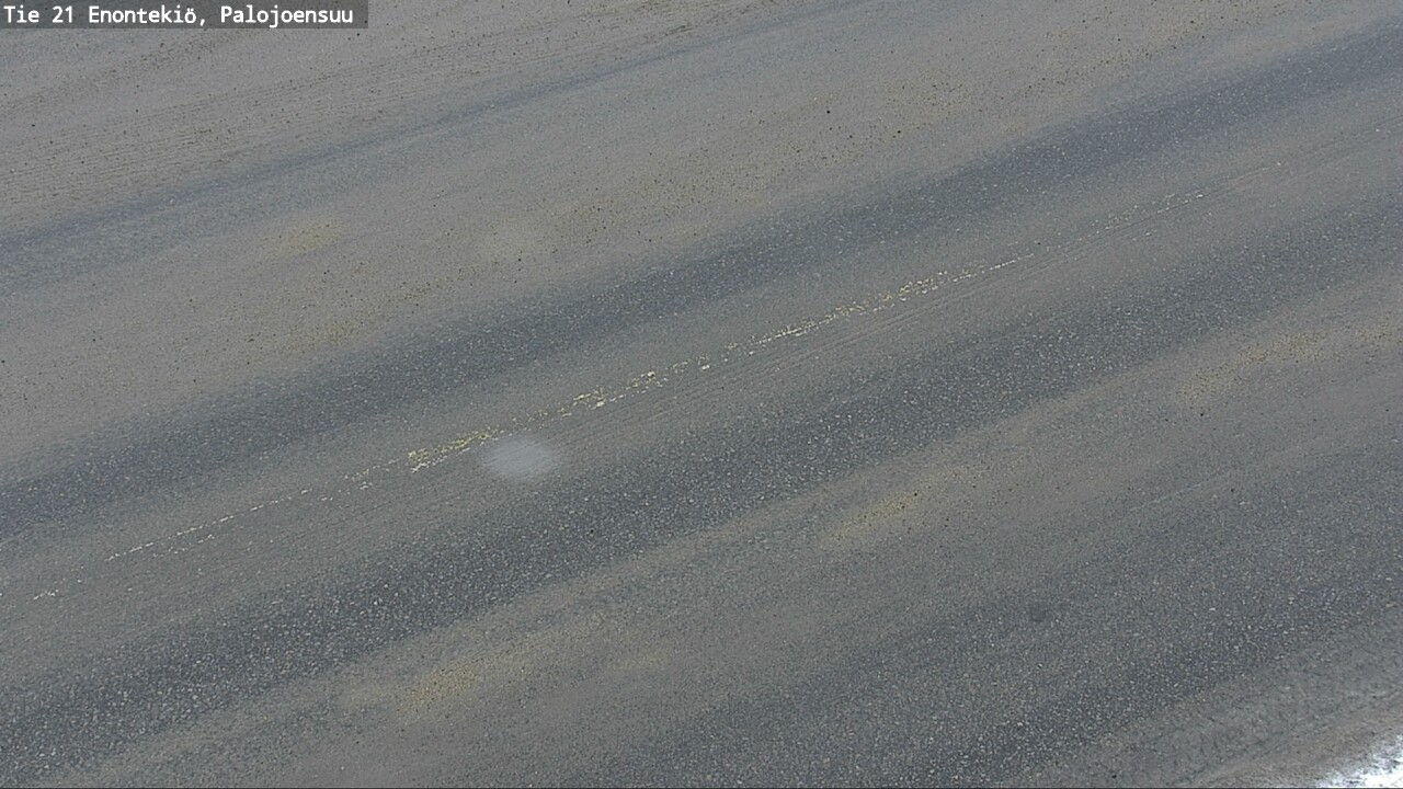 Weather Camera Image Road 21 Enontekiö, Palojoensuu, Enontekiö, Lappi