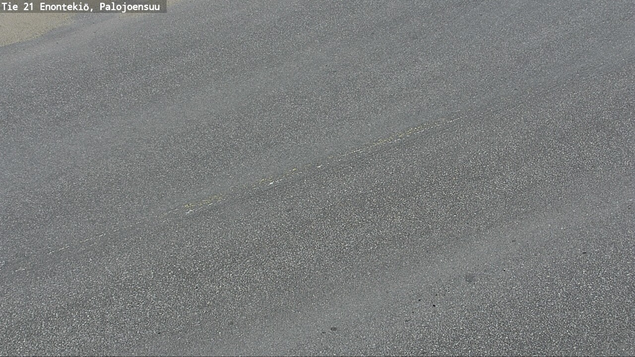 Weather Camera Image Väg 21 Enontekis, Palojoensuu, Enontekiö, Lappi