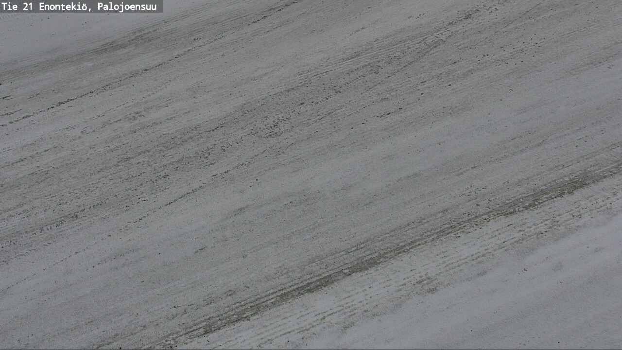 Weather Camera Image Road 21 Enontekiö, Palojoensuu, Enontekiö, Lappi