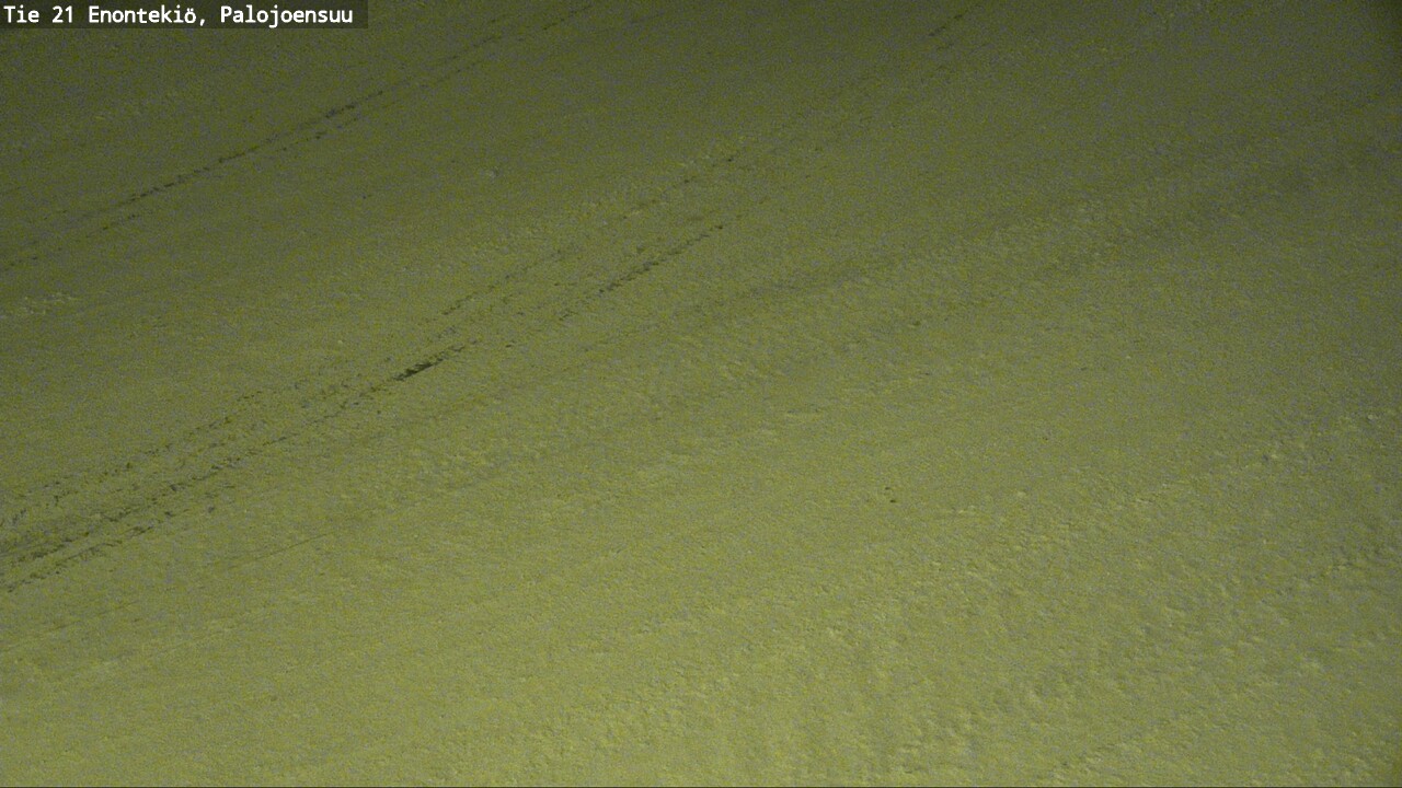 Weather Camera Image Väg 21 Enontekis, Palojoensuu, Enontekiö, Lappi
