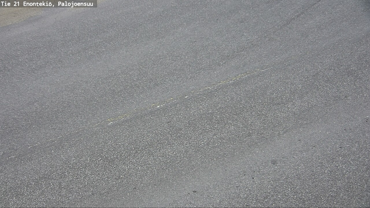 Weather Camera Image Road 21 Enontekiö, Palojoensuu, Enontekiö, Lappi