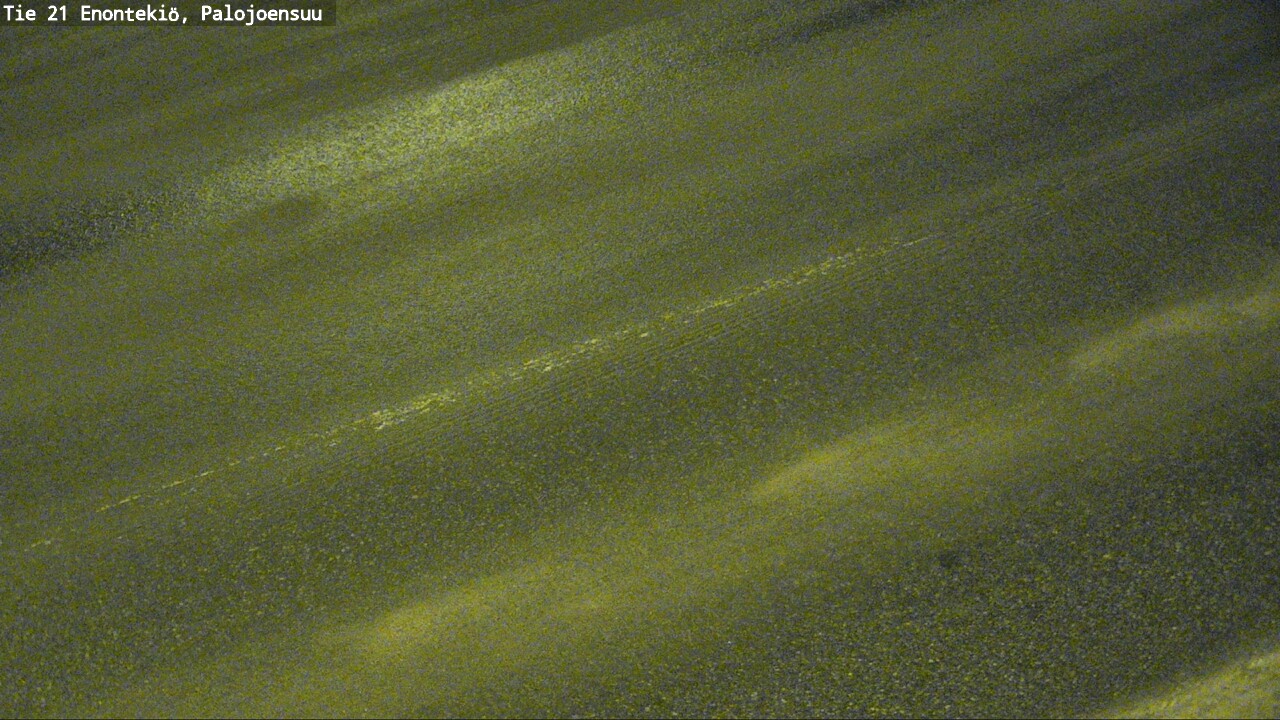 Weather Camera Image Road 21 Enontekiö, Palojoensuu, Enontekiö, Lappi