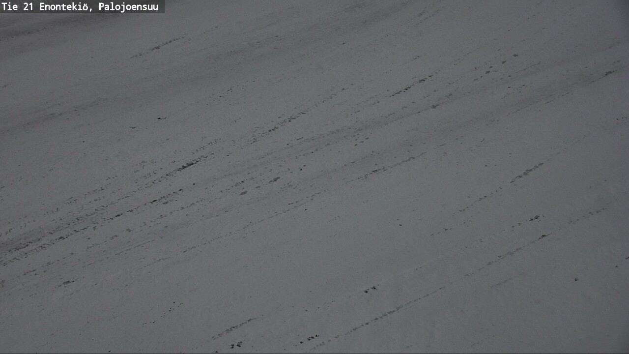 Weather Camera Image Väg 21 Enontekis, Palojoensuu, Enontekiö, Lappi