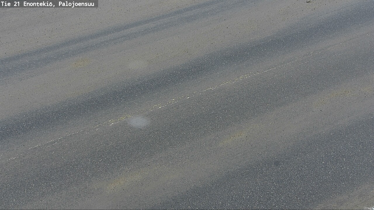 Weather Camera Image Road 21 Enontekiö, Palojoensuu, Enontekiö, Lappi
