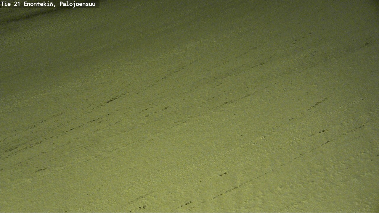 Weather Camera Image Väg 21 Enontekis, Palojoensuu, Enontekiö, Lappi