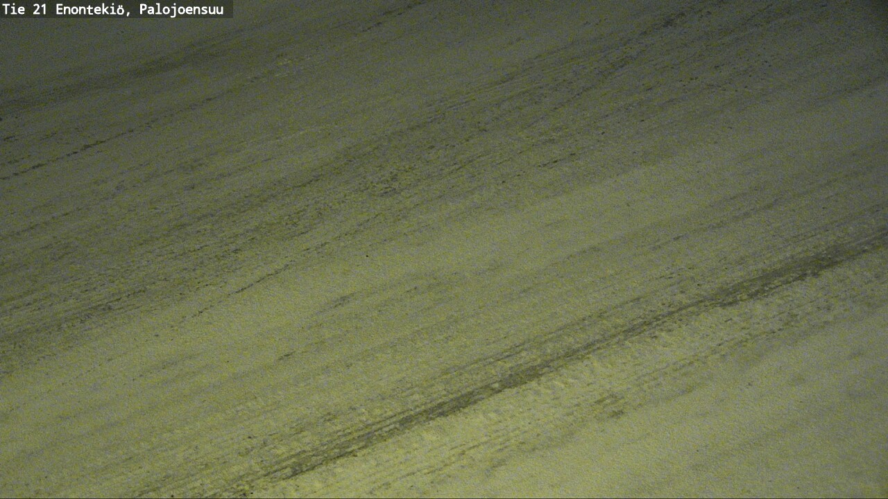 Weather Camera Image Väg 21 Enontekis, Palojoensuu, Enontekiö, Lappi