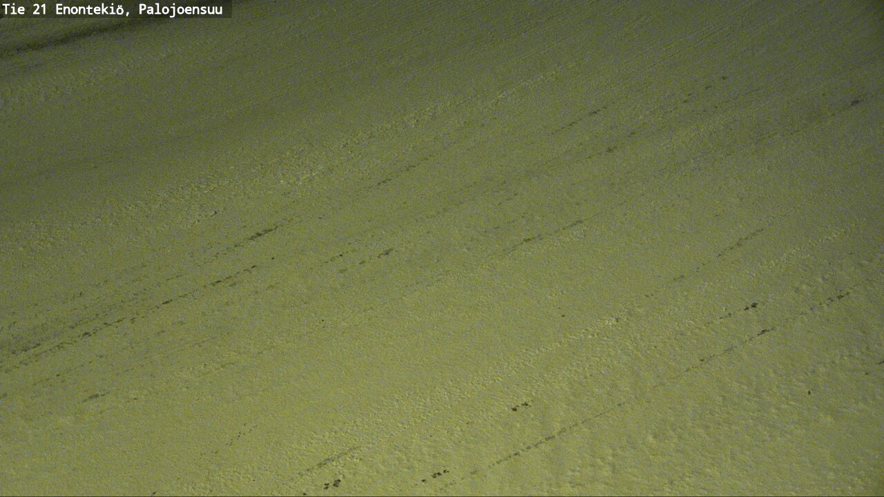 Weather Camera Image Väg 21 Enontekis, Palojoensuu, Enontekiö, Lappi