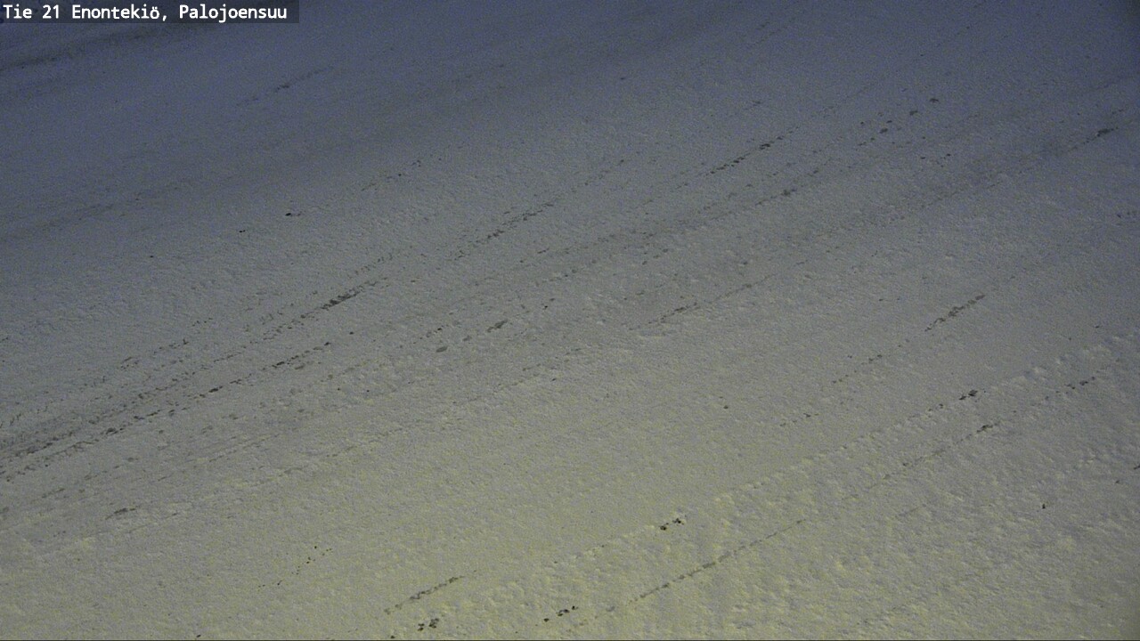 Weather Camera Image Väg 21 Enontekis, Palojoensuu, Enontekiö, Lappi