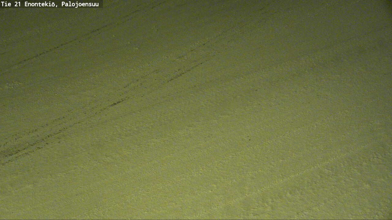 Weather Camera Image Väg 21 Enontekis, Palojoensuu, Enontekiö, Lappi