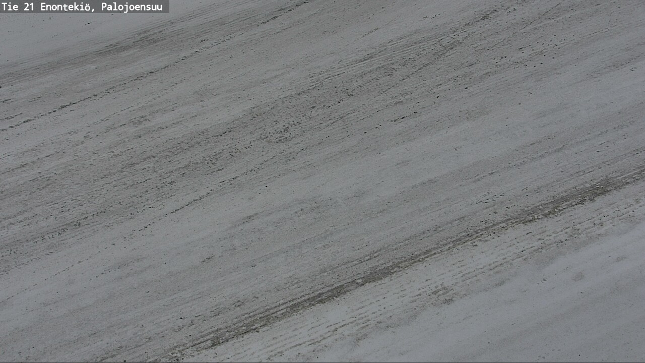 Weather Camera Image Road 21 Enontekiö, Palojoensuu, Enontekiö, Lappi