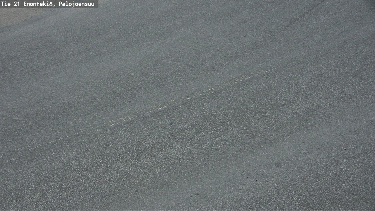 Weather Camera Image Road 21 Enontekiö, Palojoensuu, Enontekiö, Lappi