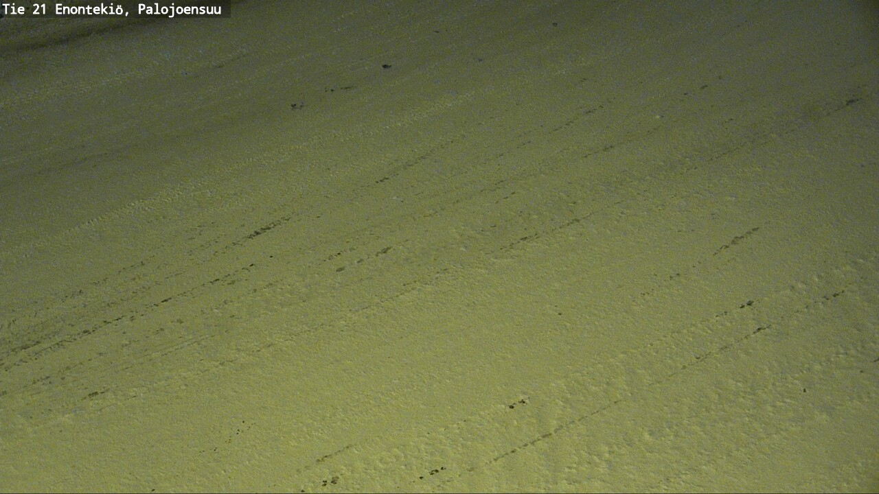 Weather Camera Image Road 21 Enontekiö, Palojoensuu, Enontekiö, Lappi