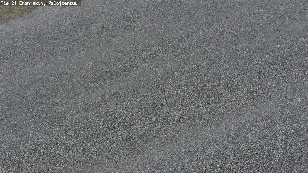 Weather Camera Image Väg 21 Enontekis, Palojoensuu, Enontekiö, Lappi