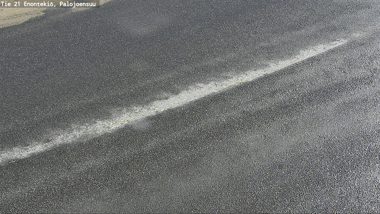 Weather Camera Image Road 21 Enontekiö, Palojoensuu, Enontekiö, Lappi