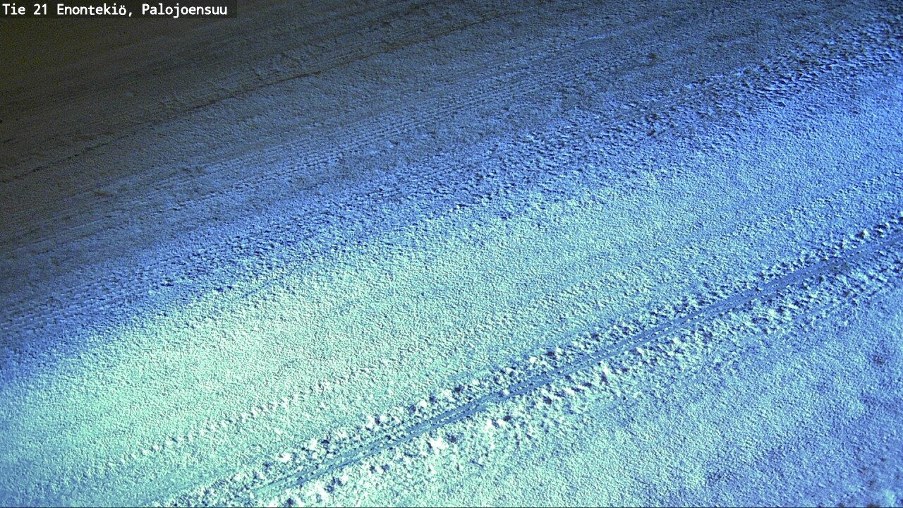 Weather Camera Image Väg 21 Enontekis, Palojoensuu, Enontekiö, Lappi