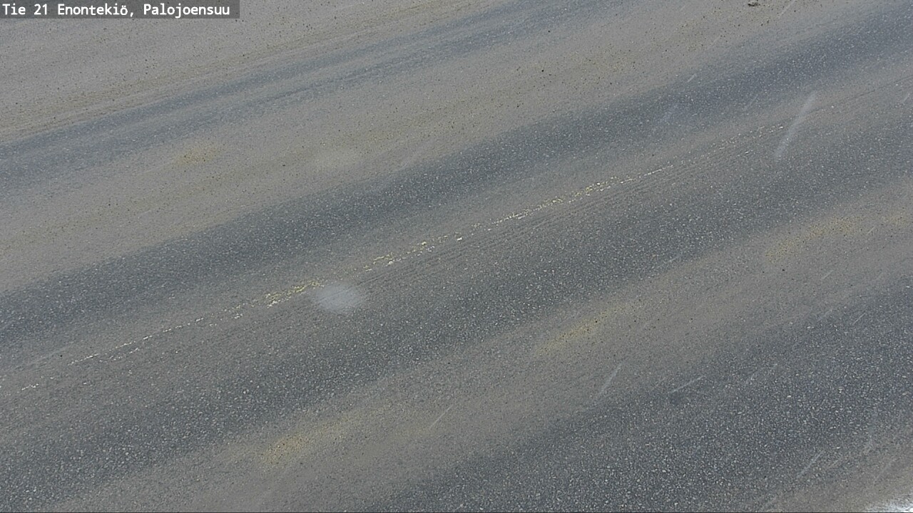 Weather Camera Image Road 21 Enontekiö, Palojoensuu, Enontekiö, Lappi