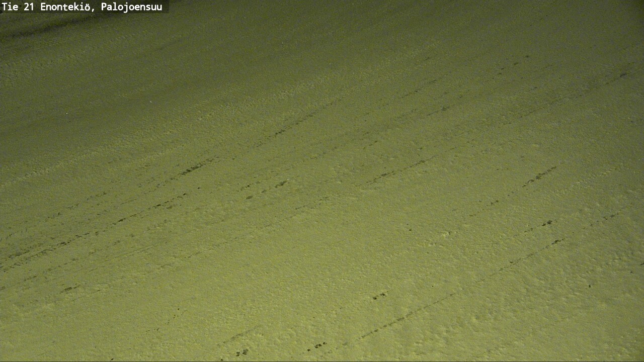 Weather Camera Image Väg 21 Enontekis, Palojoensuu, Enontekiö, Lappi