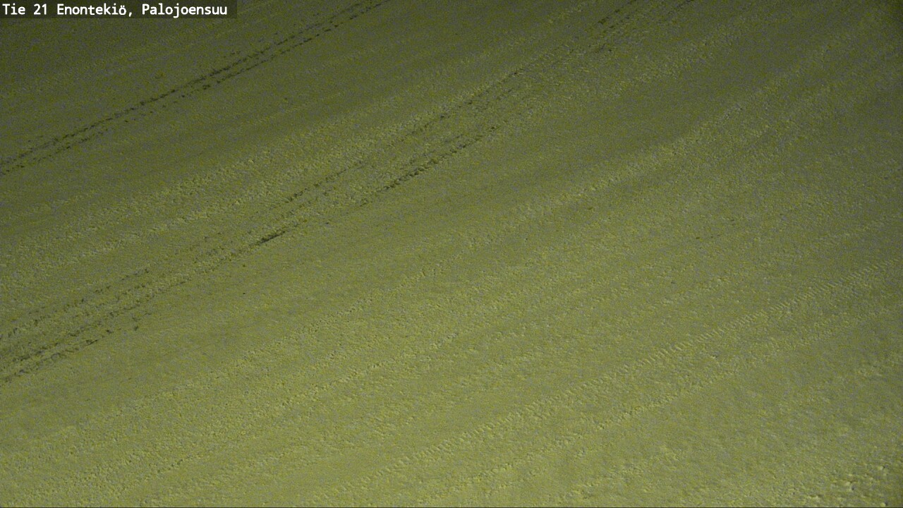 Weather Camera Image Väg 21 Enontekis, Palojoensuu, Enontekiö, Lappi