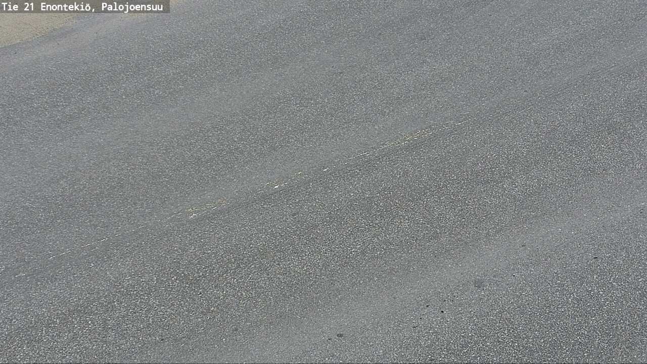 Weather Camera Image Väg 21 Enontekis, Palojoensuu, Enontekiö, Lappi