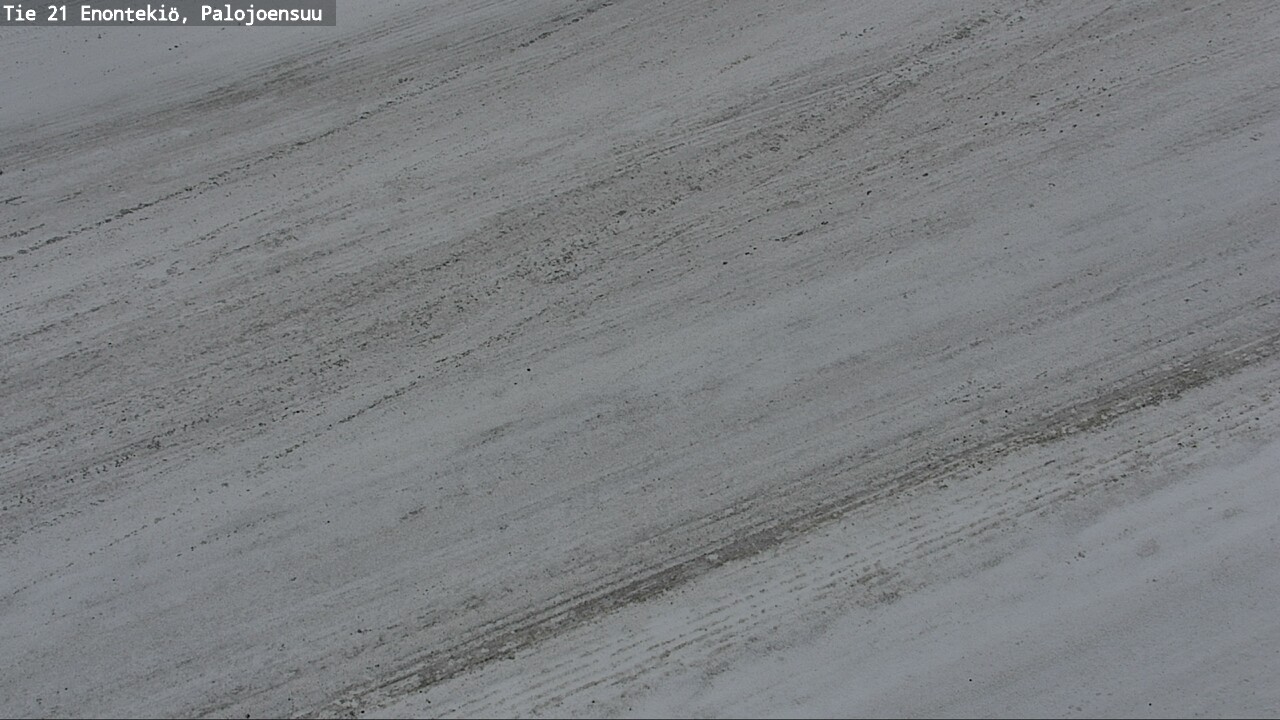 Weather Camera Image Road 21 Enontekiö, Palojoensuu, Enontekiö, Lappi