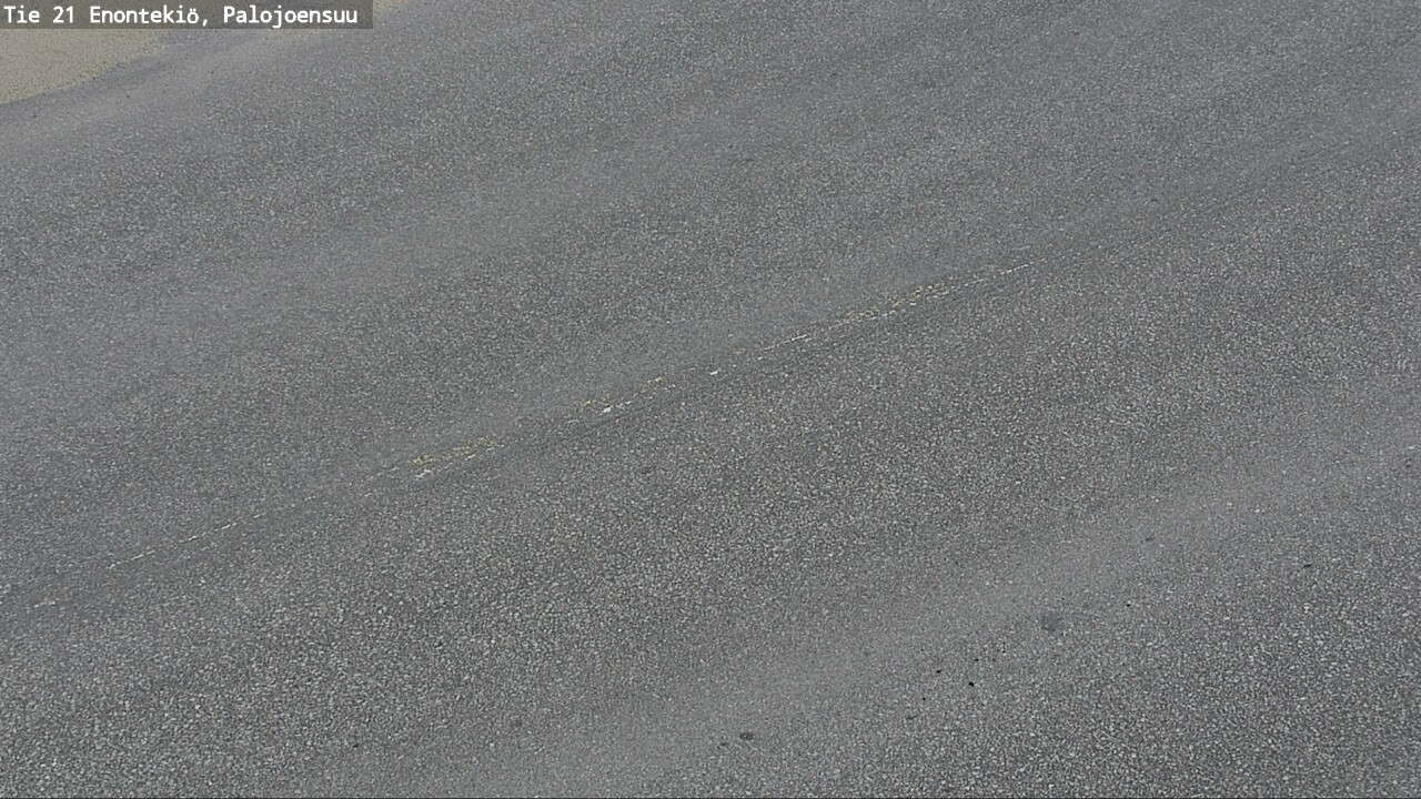 Weather Camera Image Väg 21 Enontekis, Palojoensuu, Enontekiö, Lappi