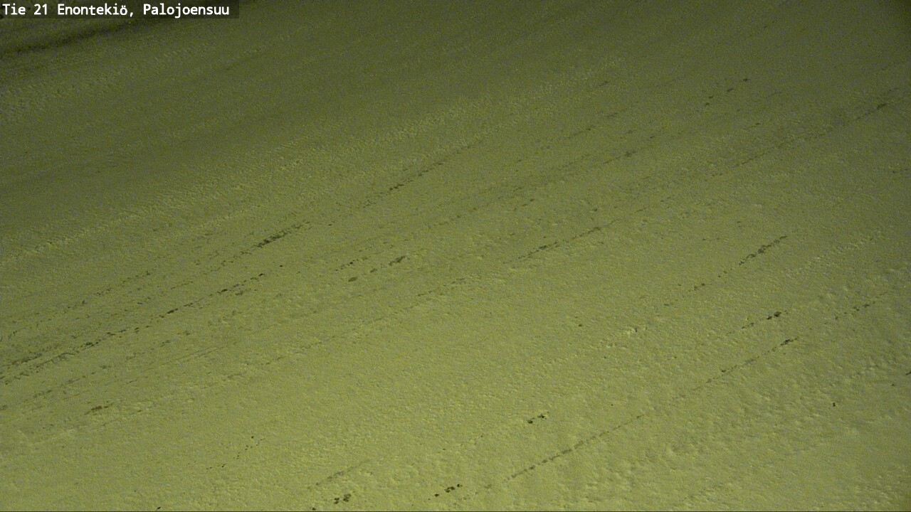 Weather Camera Image Väg 21 Enontekis, Palojoensuu, Enontekiö, Lappi
