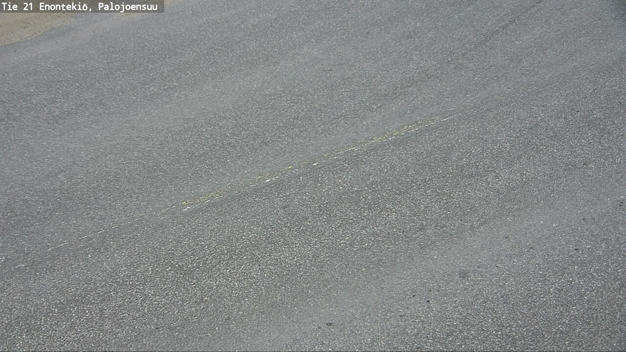 Weather Camera Image Road 21 Enontekiö, Palojoensuu, Enontekiö, Lappi