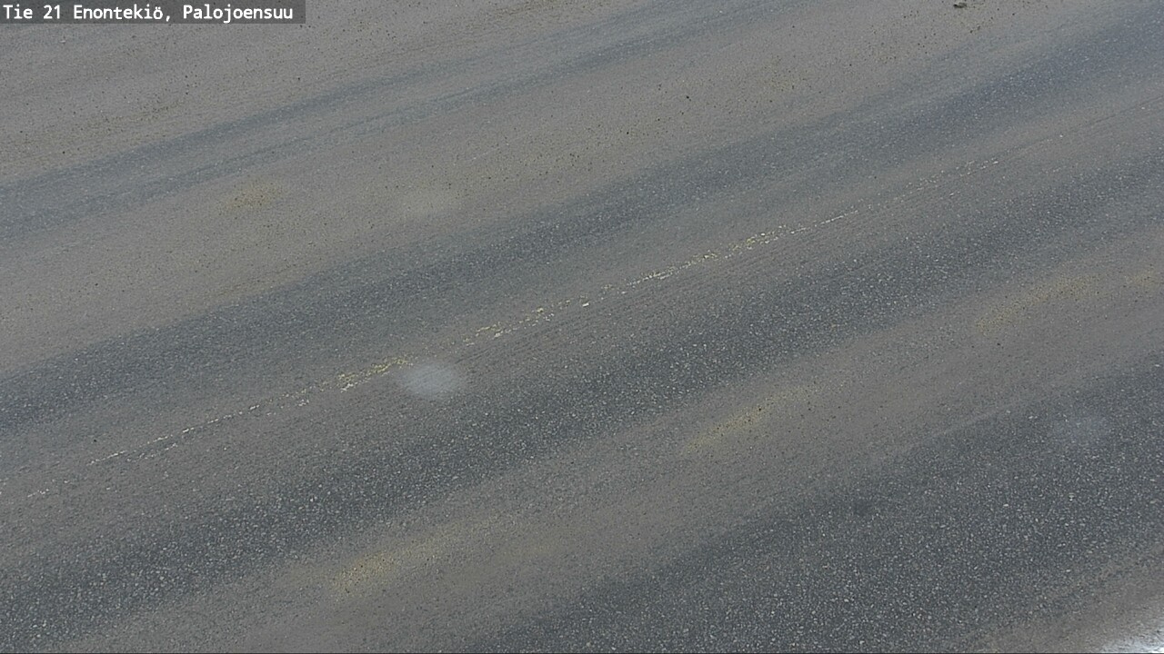 Weather Camera Image Road 21 Enontekiö, Palojoensuu, Enontekiö, Lappi