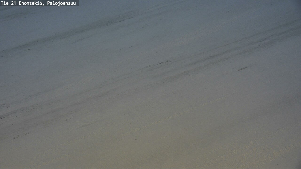 Weather Camera Image Väg 21 Enontekis, Palojoensuu, Enontekiö, Lappi