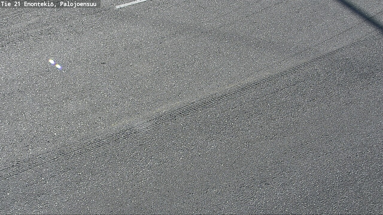 Weather Camera Image Väg 21 Enontekis, Palojoensuu, Enontekiö, Lappi