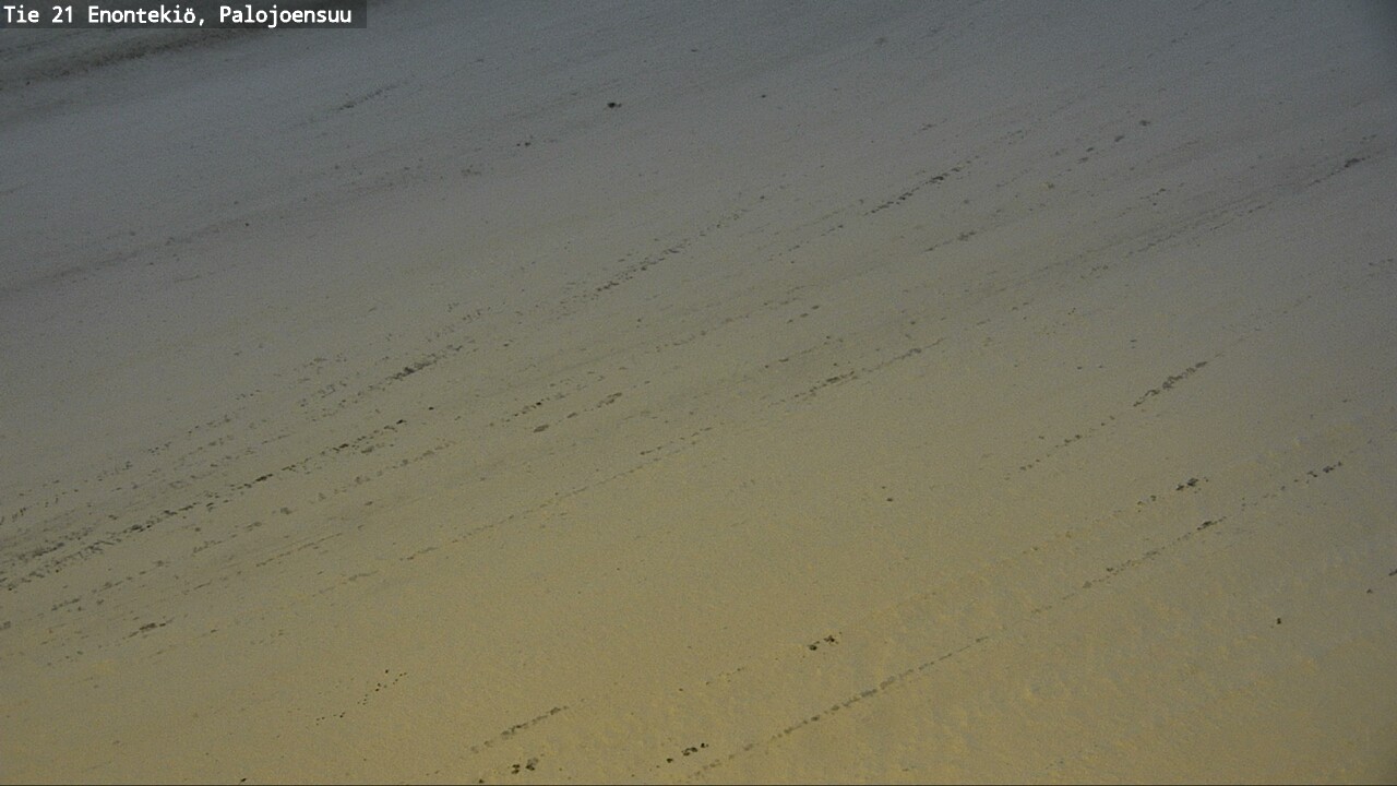 Weather Camera Image Road 21 Enontekiö, Palojoensuu, Enontekiö, Lappi